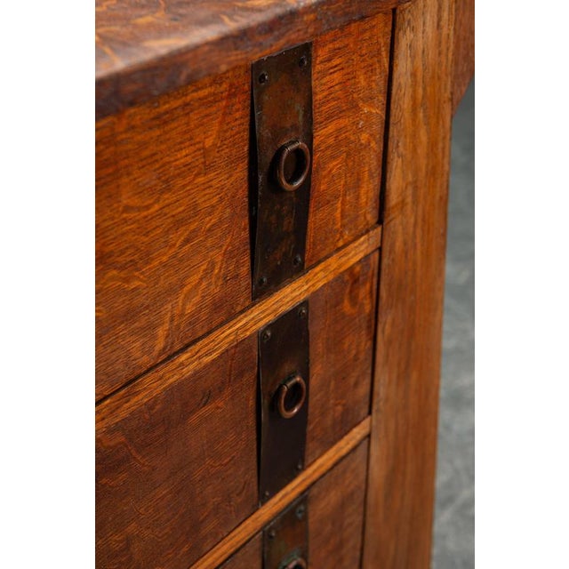 Arts and Crafts Chest of Drawers, 1920s For Sale - Image 13 of 16