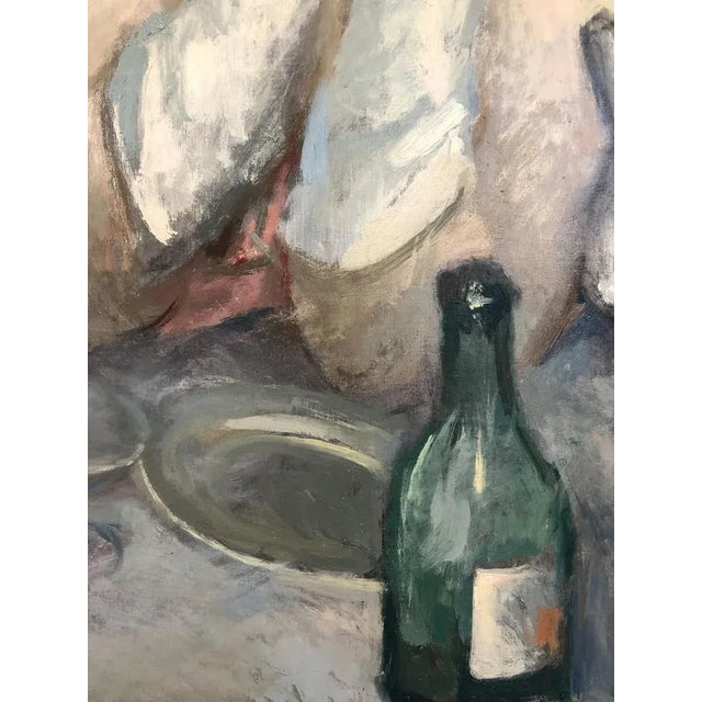 Giannino Marchig, La Paternale, 1973, Oil on Canvas For Sale - Image 7 of 12