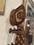 1970s African Hand Carved Animal Wall Sculpture For Sale - Image 5 of 11