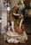Gold Mid-Century Italian Capodimonte Style Porcelain Figural Group by Benrose For Sale - Image 8 of 12