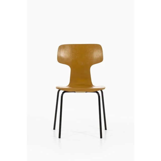 1970s Children T-Chairs by Arne Jacobsen for Fritz Hansen, Set of 6 For Sale - Image 5 of 6