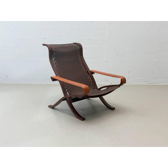 Set of Flex Lounge Chair and Ottoman by Ingmar Relling for Westnofa, Norway, 1960s For Sale - Image 11 of 18