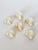 Nautical Vintage Pearl Shell Napkin Rings, Set of 6 For Sale - Image 3 of 7