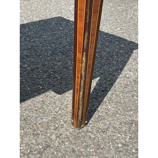 Kingswood Veneer Desk with Red Top For Sale - Image 6 of 14