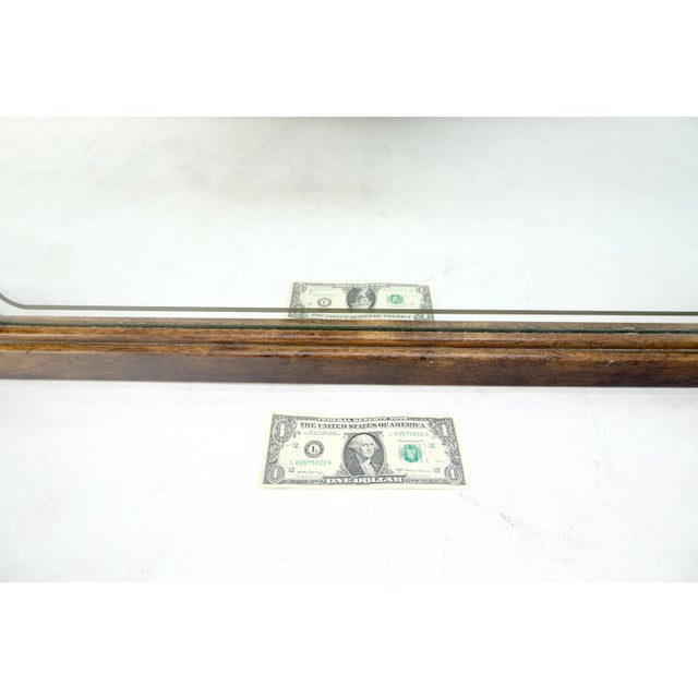 Tan Mid Century Modern American of Martinsville Triptych Dresser Wall Mirror For Sale - Image 8 of 8