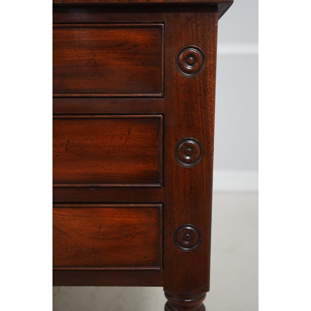 Brown Kittinger George Washington Style Mahogany Executive Desk For Sale - Image 8 of 18