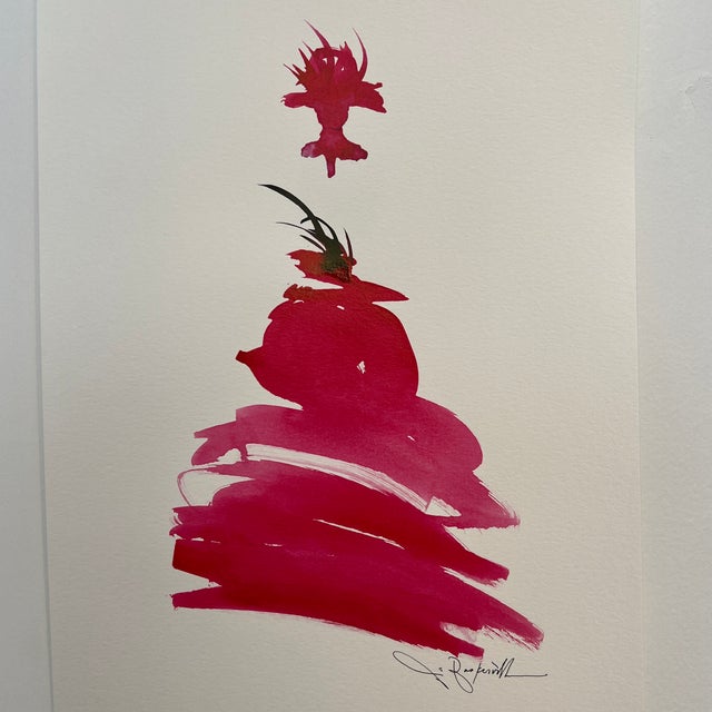 Unframed Works on Paper Original Ink Wash Derby Dresses Unframed Signed on the reverse JO BASKERVILLE Jo Baskerville 1968,...