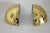 Italian Half Moon Wall Sconces in Brass, 1960s, Set of 2 For Sale - Image 6 of 16