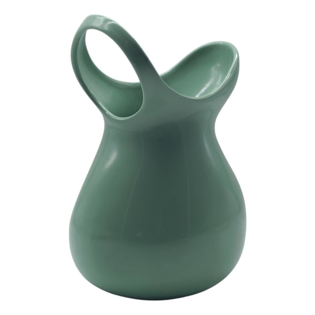 Green Ceramic Vase by Antonia Campi for SCI Laveno, Italy, 1950s For Sale