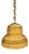 Mid-Century Italian Pencil Reed Rattan Bamboo and Brass Hanging Pendant Lamp, 1970s For Sale