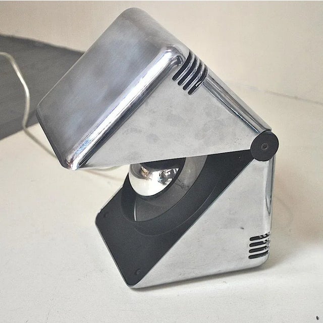 Space Age Italian Folding Table Lamps, 1970s, Set of 5 For Sale - Image 4 of 18