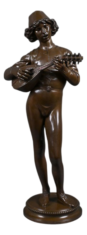 Dubois, The Florentine Singer, 1865, Bronze