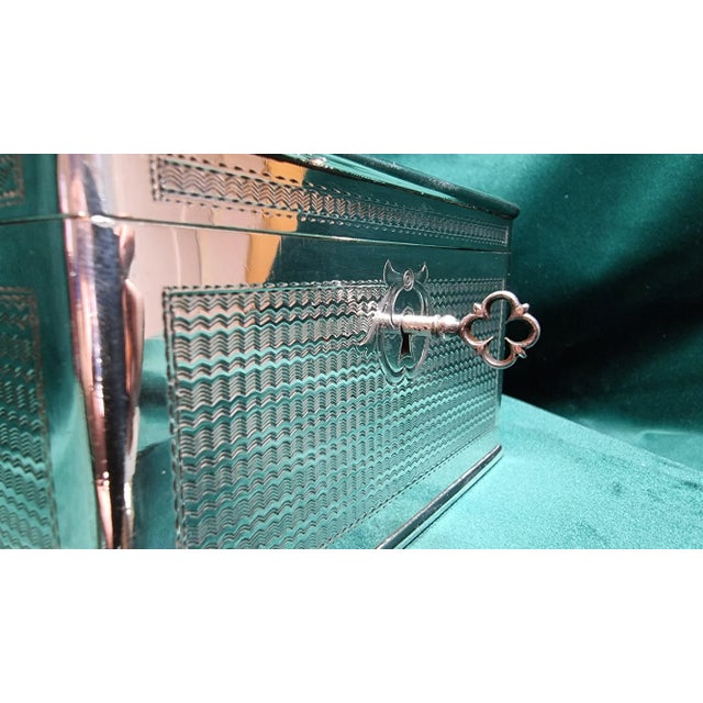 Gold Antique Sugar Bowl with Star of David and Gold & Silver Plating from Arthur Krupp AG, Bernsdorf, 1920s For Sale - Image 8 of 18