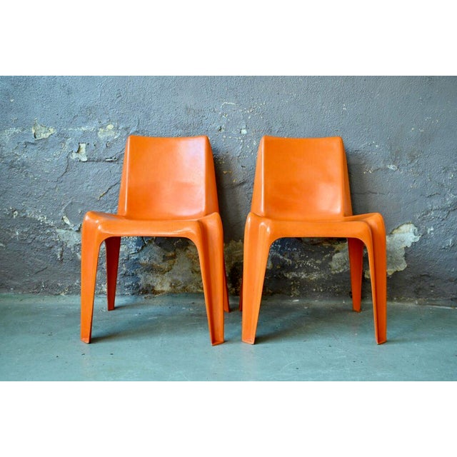 Set of Bofinger BA1171 Chairs by Helmut Bätzner, 1970s For Sale - Image 3 of 18