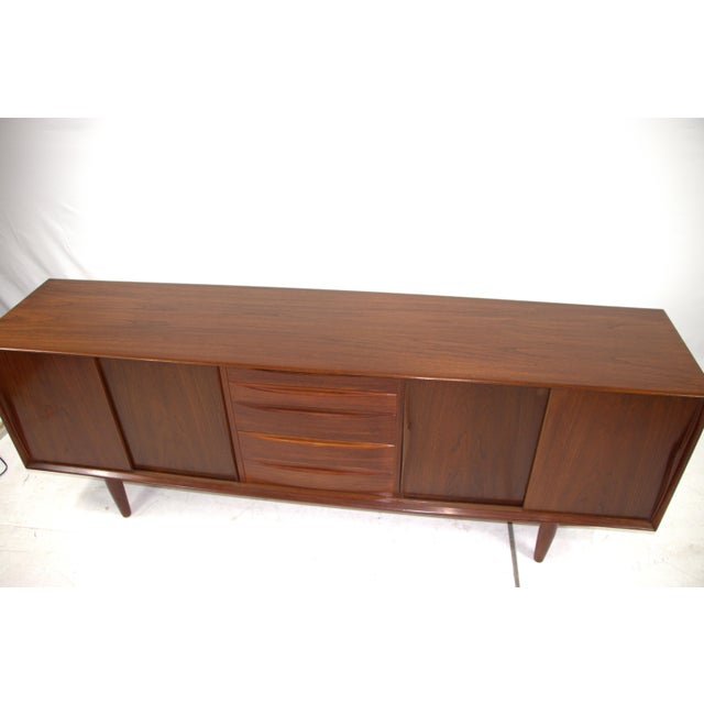 Wood 1960s Vintage Teak Sideboard For Sale - Image 7 of 8