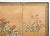 Japanese Showa Four Panel Screen Spring Flowers on Gilt For Sale - Image 10 of 12