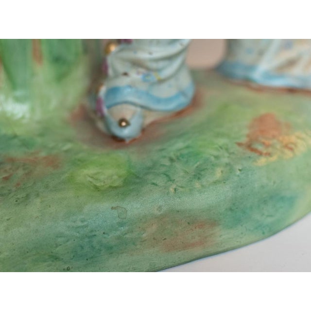 Porcelain Figurine Musicians from Meissen Porcelain For Sale - Image 10 of 18