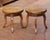 French Pair of 18th Century French Walnut Milking Stools From Normandy For Sale - Image 3 of 10