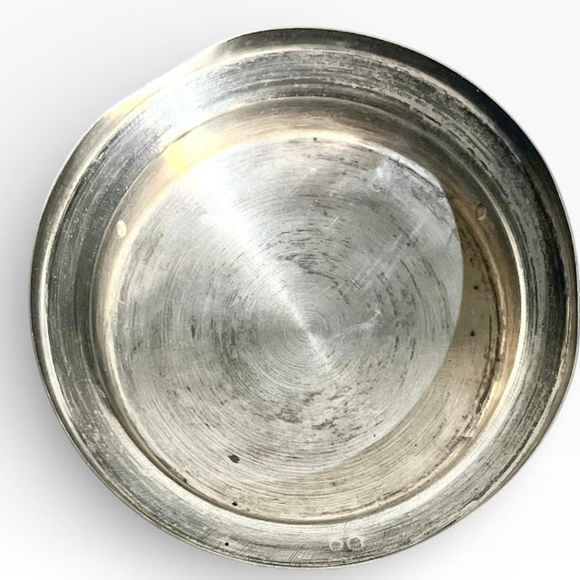 Vintage French Silver Plate Coquillor Butter Press by Jules Lorillon For Sale - Image 6 of 14