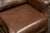 Vintage Wingback Leather Chair With Pillow, Ottoman by Walter E. Smithe For Sale - Image 17 of 18