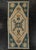 Navy Blue Turkish Mini Rug Oriental Hand Knotted Vintage Rug 1'5" x 3'2" #21135 For Sale - Image 8 of 8