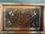 19th Century Antique Kashmiri Hand-Carved Monogrammed Walnut Box With Original Key For Sale - Image 12 of 18