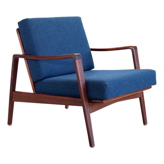 Teak Armchair by Arne Wahl Iversen for Komfort, 1950s For Sale
