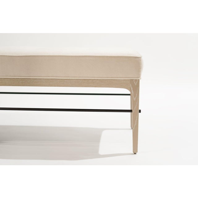 Wood Linear Bench in White Oak Series 72 by Stamford Modern For Sale - Image 7 of 18