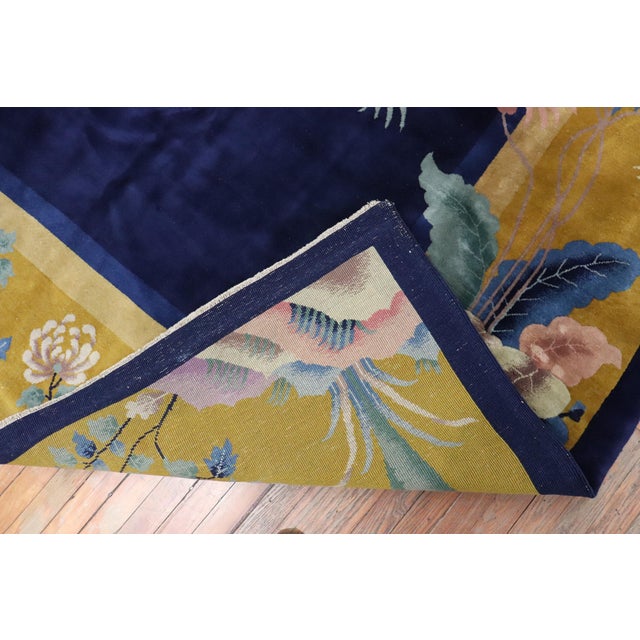 1930s Art Deco Chinese Large Room Size Rug - 10'9" x 14'5" For Sale - Image 17 of 18