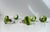 Vintage Swedish Green Glass Knobs, 1960s, Set of 6 For Sale - Image 11 of 11