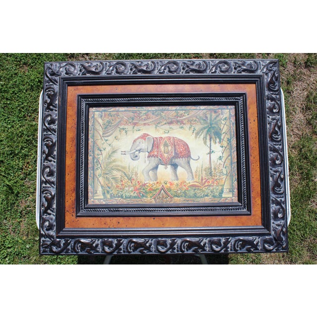 Steve Butler is the artist who painted Indonesian Treasures I and II, a pair of regally decorated elephants facing each...