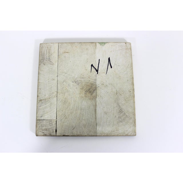 Vintage Marble Stone Chess Board Small Game Board Fathers Day Gift for Dad, Office Decor Styling Staging For Sale - Image 6 of 6