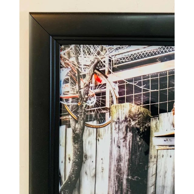 Wood Jimmy's Junkyard Entrance Framed Print For Sale - Image 7 of 11