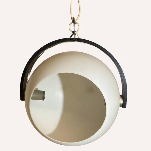 Mid-Century Modern Space Age Ball Sphere Pendant from Temde, Switzerland, 1970s For Sale - Image 3 of 9