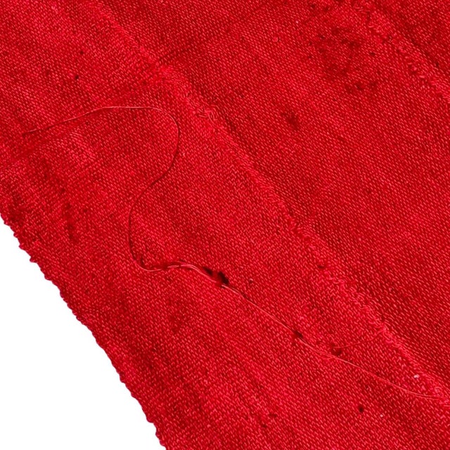 Early 20th Century Red Mudcloth Textile Mali 60.5 x 45 For Sale In Denver - Image 6 of 9