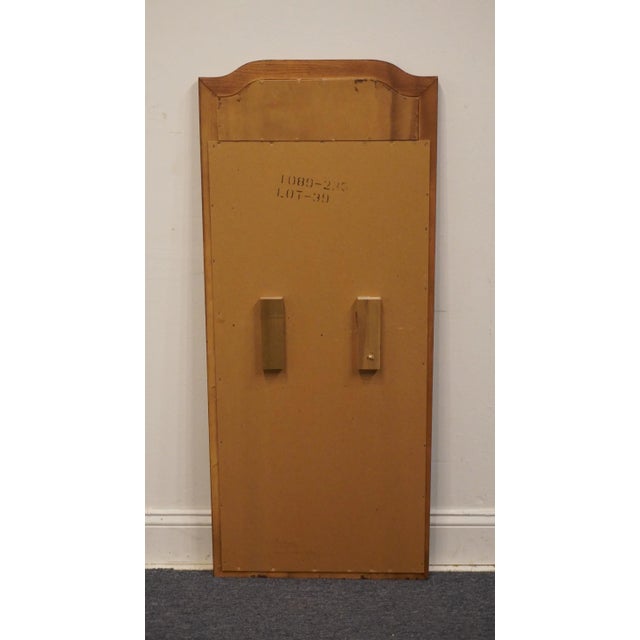 Bassett Bassett Furniture Rustic Country French 19" Dresser / Wall Mirror 1089-235 For Sale - Image 4 of 5