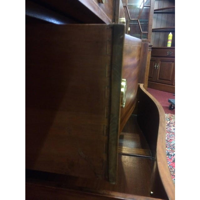Antique Mahogany Buffet, Inlaid Sideboard For Sale - Image 4 of 15