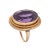This is part of Chairish’s Fine Jewelry assortment. Stylish vintage amethyst cocktail ring (circa 1920s to 1930s) crafted...
