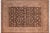 Brown Shabby Chic 1990's Pak-Persian Brown/Gray Wool Rug - 8'1'' X 10'6'' For Sale - Image 8 of 9