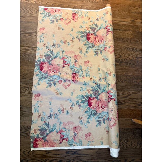 Ralph Lauren Vintage Ralph Lauren "Elsa" Fabric, 3.5 Yards For Sale - Image 4 of 4