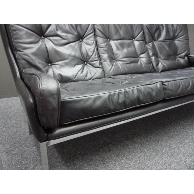 Leather Sofa by Roland Rainer, 1960s For Sale - Image 15 of 18