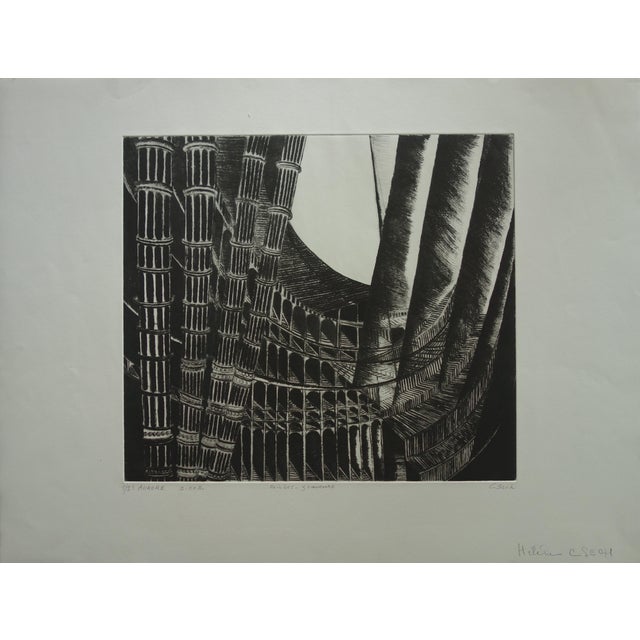 Hélène Csech, Aurore, Original Engraving For Sale