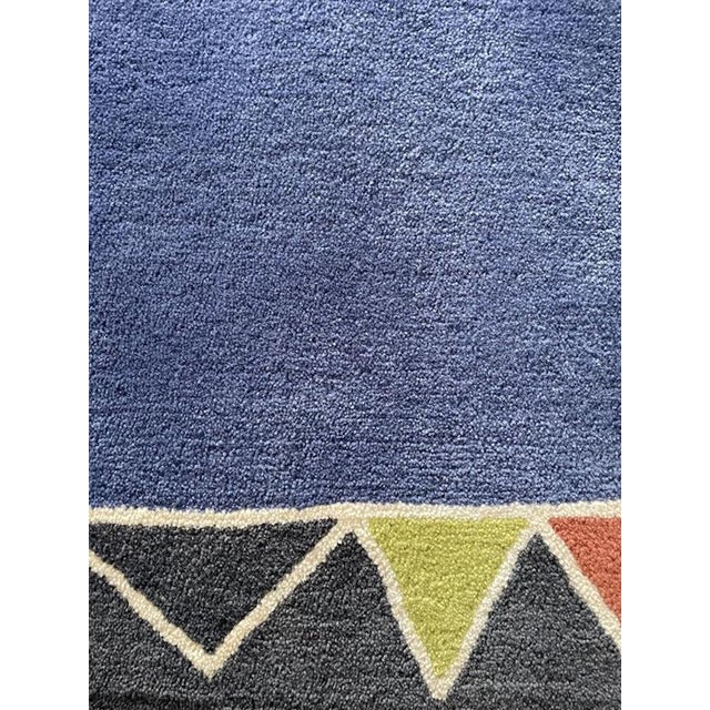 Hand-Tufted Foyer Rug from Tisca, Switzerland, 1990s For Sale - Image 4 of 6