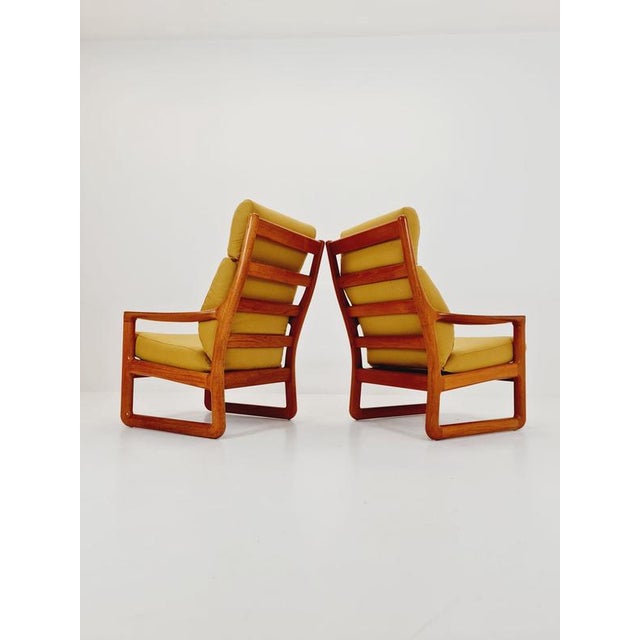 Johannes Andersen Mid-Century Modern Teak Easy Lounge Chair by Johannes Andersen for Silkeborg, 1960s For Sale - Image 4 of 11