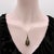 Metal Early 19th Century Georgian 14k Gold Flat Cut Onyx Mourning Pendant For Sale - Image 7 of 9