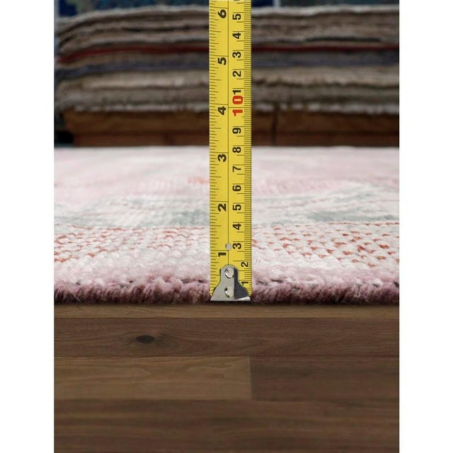 2020s Pasargad Home Khotan Pink Wool Area Rug- 9' 2'' X 11'11'' For Sale - Image 5 of 6
