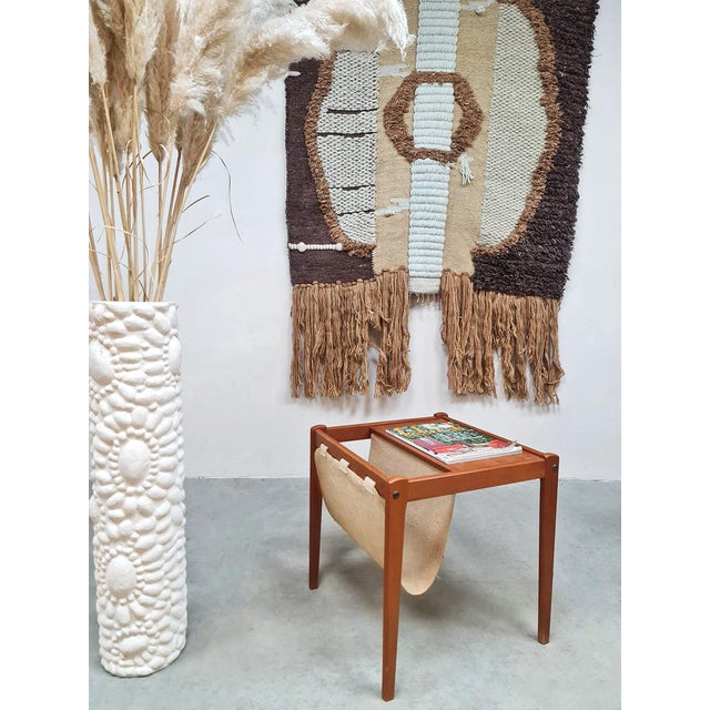 Vintage Danish Magazine Holder from Furbo Spøttrup, 1960s For Sale - Image 3 of 6