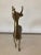 Mid 20th Century English Brass Stag For Sale - Image 5 of 7