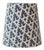 Fortuny Blue and White Chandelier Shade For Sale
