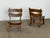 Brown Brutalist Oak Lounge Chairs from Dittmann & Co., 1960s, Set of 2 For Sale - Image 8 of 8
